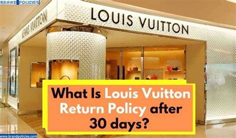 Louis Vuitton return policy usa